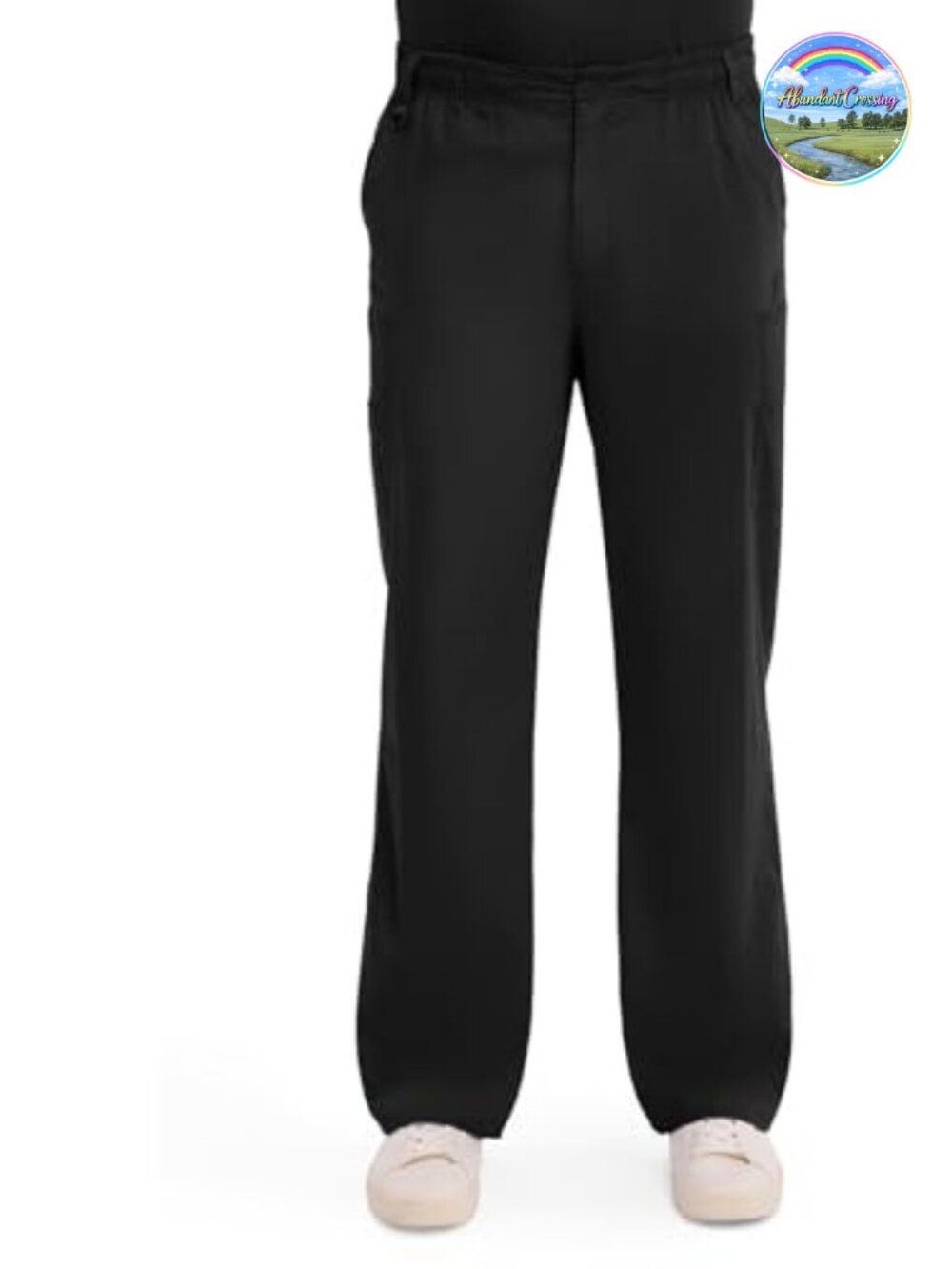 Dickies Pull-On Scrub Pants 7 Pockets Elastic Waist Tapered Medical